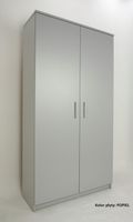 Szafa na ubrania, ubraniowa OLAF SM WYBÓR KOLORU - szafa z półkami