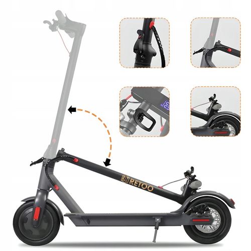 HULAJNOGA ELEKTRYCZNA 20km/h LED SKŁADANA na Arena.pl