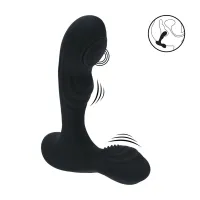 levelz men wand intymny masażer prostaty z funkcją wibracji czarny
