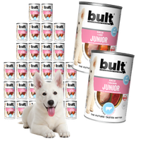 BULT JUNIOR mokra karma dla psa Mix Smaków 24x400g Dla szczeniąt