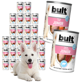 BULT JUNIOR mokra karma dla psa Mix Smaków 24x400g Dla szczeniąt