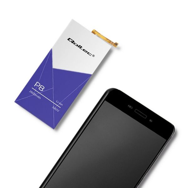 Qoltec Bateria do Huawei P8 | 2600 mAh zdjęcie 2