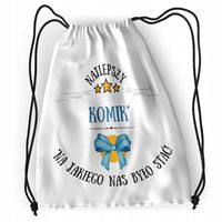 Plecak Dla Komika Sportowy Szkolny Worek Torba Z Nadrukiem Ze Zdjęciem