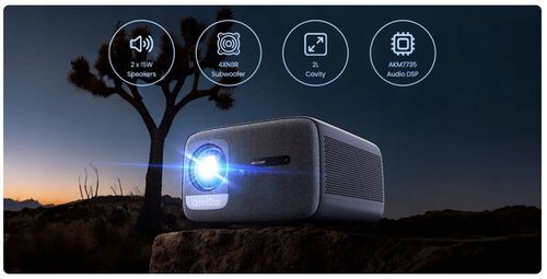 PROJEKTOR RZUTNIK 45000 LM 1500 Ansi ANDROID FULL HD 4K LED WIFI na Prezent na Arena.pl