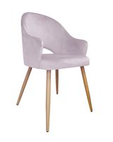 Krzesło Velvet noga dąb MG55