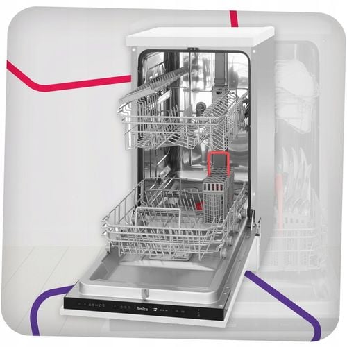 Zmywarka do zabudowy Amica DIM41 45 cm 9 kompletów SteamPower LED na Arena.pl