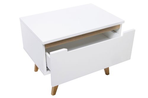 Szafka pure - biały, dąb na Arena.pl