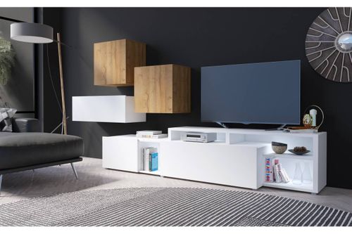 Meblościanka Vento biały na Arena.pl