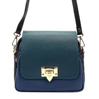 Skórzana damska mała listonoszka modna Gregorio