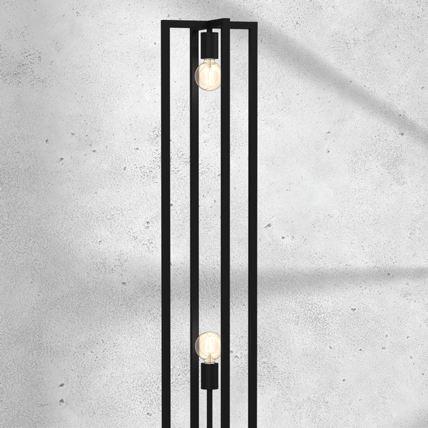 Podłogowa lampa Arnold MLP8566 stojąca pręty czarne zdjęcie 5