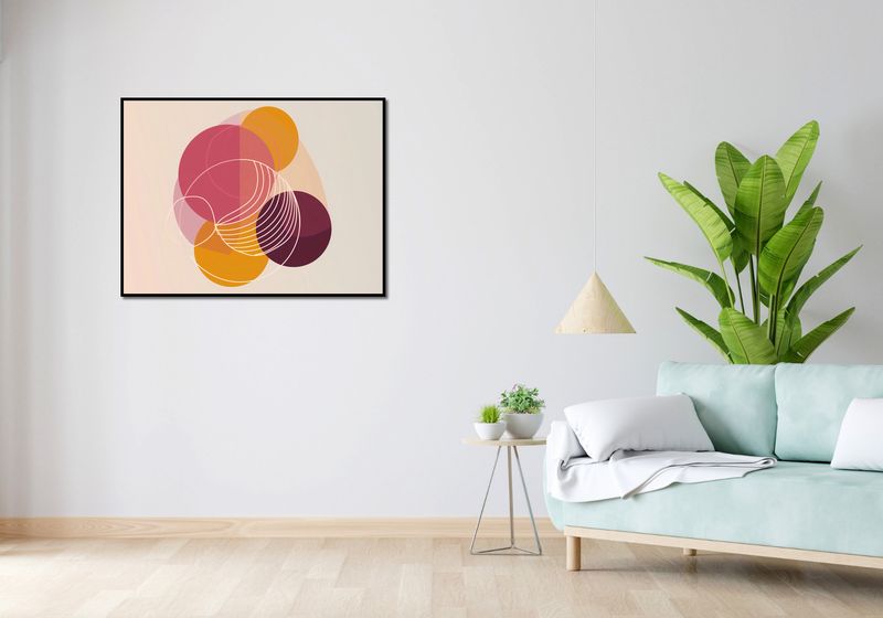 Plakat 100x75cm Przenikanie Ciepła zdjęcie 4