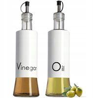 Butelka Na Oliwę Olej Szklana Dozownik 320ml 2szt