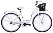 (K25) Rower miejski damski Kozbike 28 biały