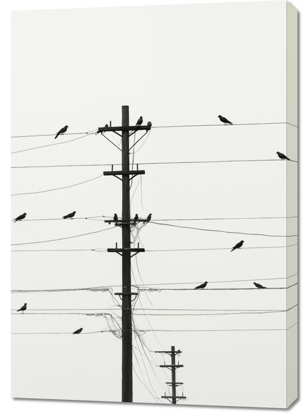 Obraz 70x100cm Symfonia na Drutach zdjęcie 1