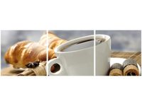 90 80CM OBRAZ T3 ELEM ROMANTYCZNE ŚNIADANIE DRUK ŚCIENNY