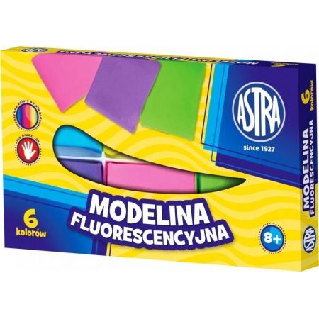 MODELINA FLUORESCENCYJNA 6 KOLORÓW ASTRA 5900263040032 zdjęcie 1