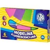 MODELINA FLUORESCENCYJNA 6 KOLORÓW ASTRA 5900263040032