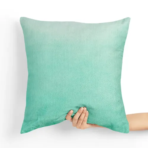 Poduszka Biało Szary Kotek - Poduszka Dekoracyjna Tył poduszki: - Seledynowy na Arena.pl