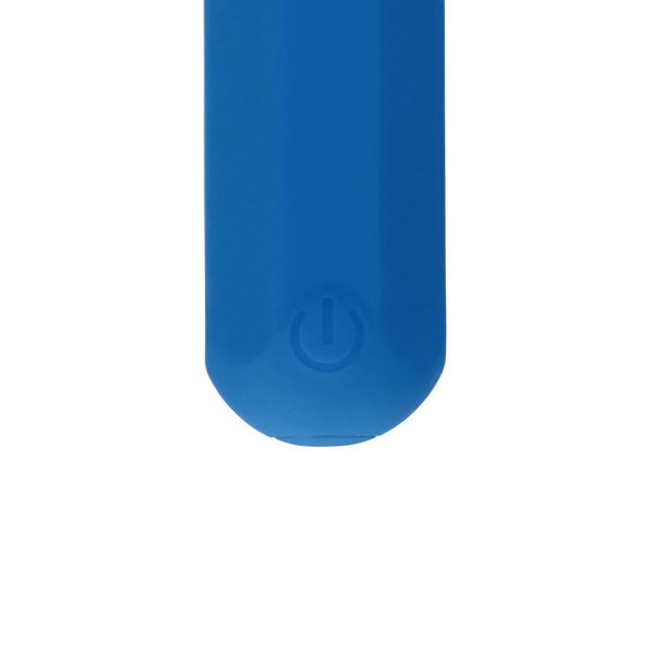 Hexagon Shaped Bullet Vibrator - Jetset Blue zdjęcie 5
