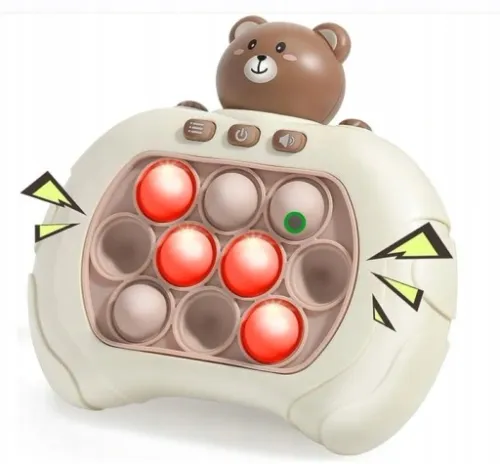 POP IT GRA ELEKTRONICZNA ANTYSTRESOWA ZRĘCZNOŚCIOWA SENSORYCZNA POPIT na Arena.pl