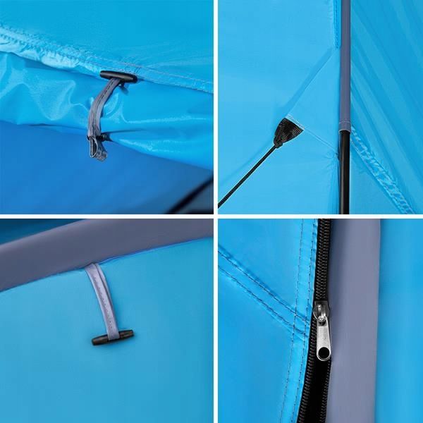 Duży Namiot Kempingowy Turystyczny 4 Osobowy Wodoodporny z Pokrowcem zdjęcie 16