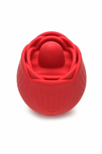 bloomgasm french rose licking & vibrating system czerwony 10 trybow na Arena.pl