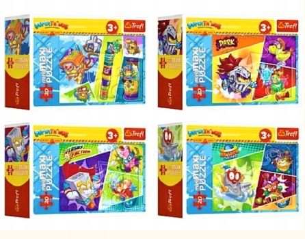 Puzzle Mini Maxi Super Szpiedzy Super Things 21116 na Arena.pl