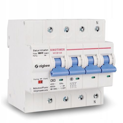 Wyłącznik nadprądowy / bezpiecznik - Zigbee 4P na Arena.pl