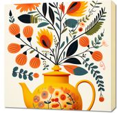 Obraz 70x70cm Bujna Herbata