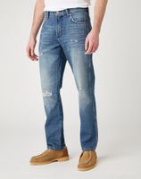 MĘSKIE SPODNIE JEANSOWE WRANGLER GREENSBORO ROUGH RIDER W15QY1367 W32 L34