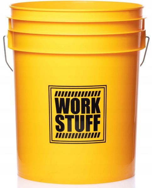 WORK STUFF BUCKET YELLOW WASH WIADRO DO MYCIA AUTA zdjęcie 2