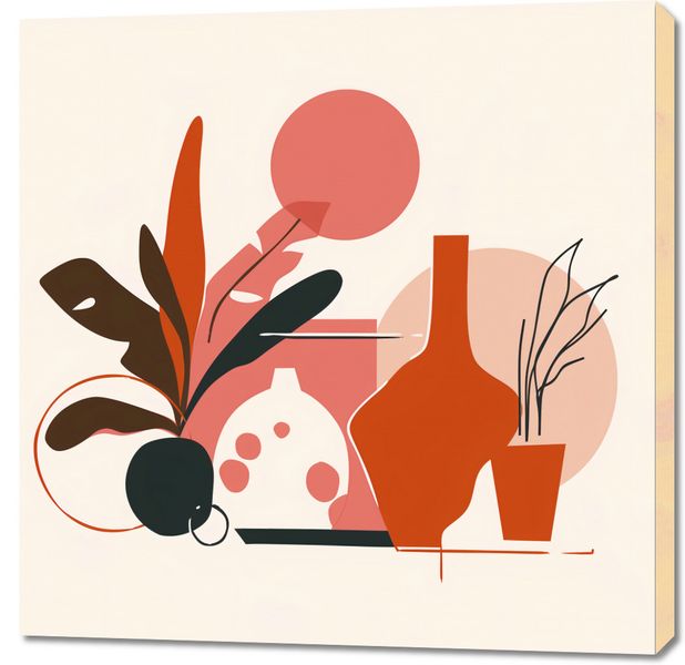 Obraz 90x90cm Ciepłe Gesty zdjęcie 1