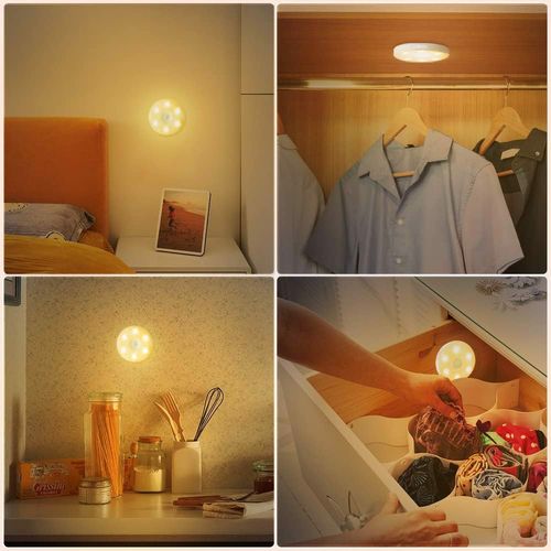 Lampka nocna LED czujnik ruchu i zmierzchu 3szt na Arena.pl