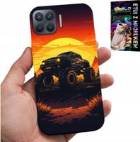 ETUI DO OPPO RENO 4 LITE - MONSTERTRUCK, CIĘŻARÓWKA, WZORY + SZKŁO