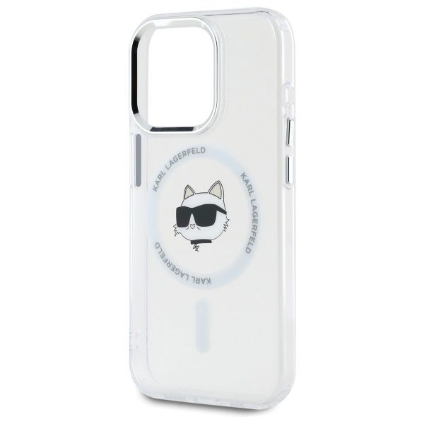 Etui Karl Lagerfeld do iPhone 15 Pro, Biały, MagSafe zdjęcie 6