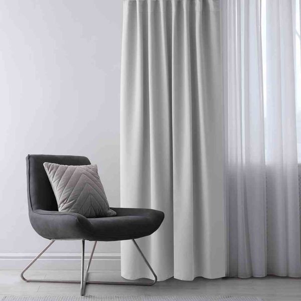 CURT/AH/BLACKOUT/EYELETS/L.GREY/140X175/1PC zdjęcie 6