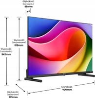 Telewizor HISENSE 40A5Q 40” QLED VIDAA Dolby Atmos