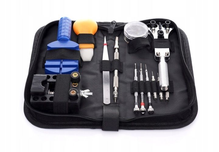 ZESTAW ZEGARMISTRZOWSKI NARZĘDZIA IMAK KLUCZ ETUI zdjęcie 4