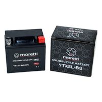 AKUMULATOR DO SKUTERA MOTORU QUADA 12V 5AH hurtownia Moretti AGM żel