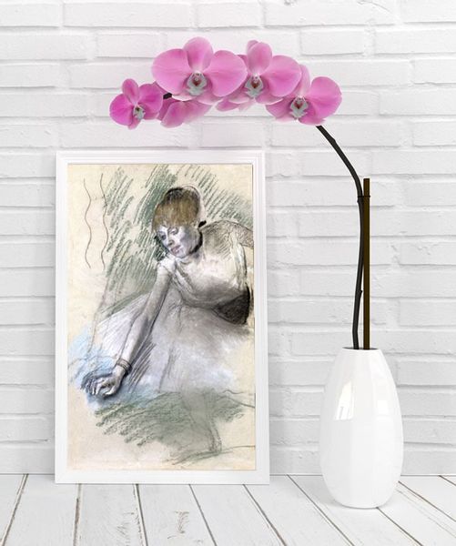 Dancer1880 85, Edgar Degas - plakat 40x60 cm zdjęcie 2