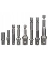 REDUKCJE ADAPTERY NASADKI 1/4 3/8 1/2 DO WKRĘTARKI HEX NASADEK