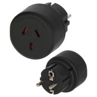 Adapter podróżny wtyczka Australia Chiny do Polska Europa 10A IP20