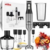 BLENDER RĘCZNY WIELOFUNKCYJNY MIKSER MOCNY SILNIK OSTRZE TYTANOWE