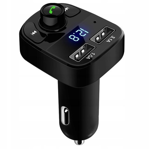 TRANSMITER BLUETOOTH FM MP3 SD ŁADOWARKA 2xUSB zdjęcie 15
