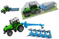 traktor dla dzieci z pługiem 55 cm 666-107a