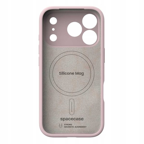 Spacecase Silicone Mag Iphone 17 Pro Baby Pink zdjęcie 11