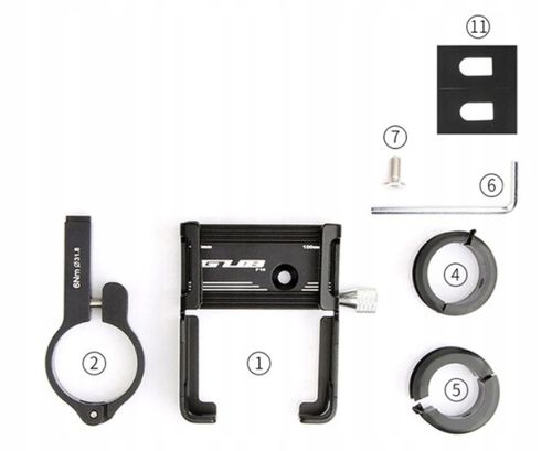 GUB P10 UCHWYT ROWEROWY TELEFON kierownice MOTOR na Arena.pl