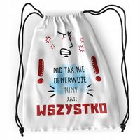 Plecak Dla Niny Szkolny Worek Torba Z Nadrukiem Ze Zdjęciem