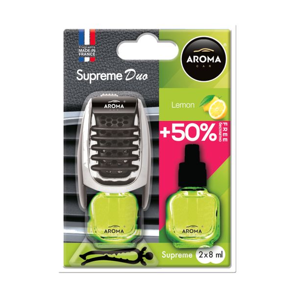 Zapach Aroma Car Supreme - Lemon Duo zdjęcie 1