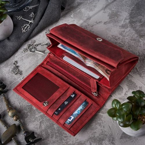 zestaw prezentowy dla niej portfel damski skórzany t-44-rd i etui t-51-rd na Arena.pl